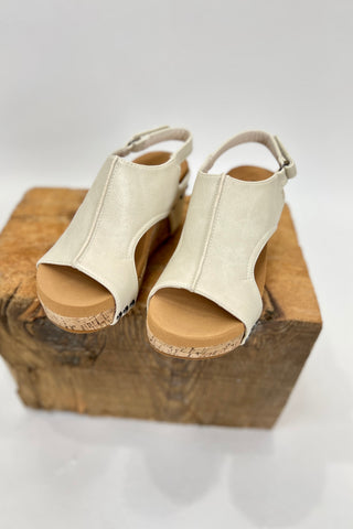 Carley Wedge Gold by Corky's Sandal Corky's Boutique